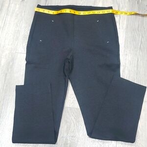 Chico's Juliet Ponte Flat Panel So Slimming Straight Leg Pants Size 1R or 8R